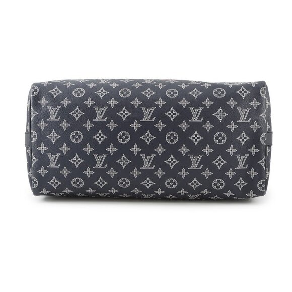 LOUIS VUITTON Speedy Bandouliere Size 40 Monogram Ink Navy M43697 - Picture 7 of 16